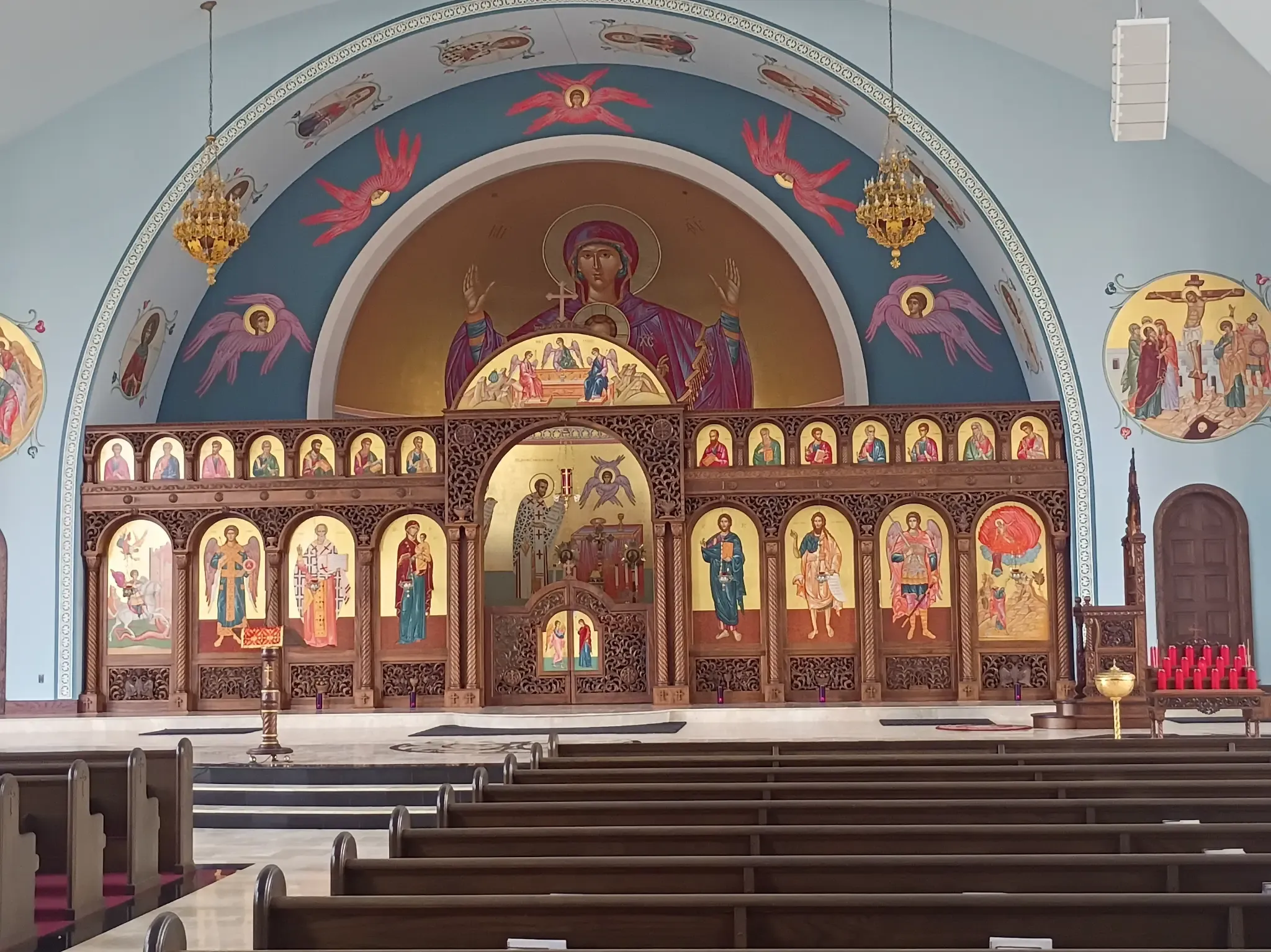 Photo: Interior St. Nicholas Orthodox Church - Grand Rapids, MI